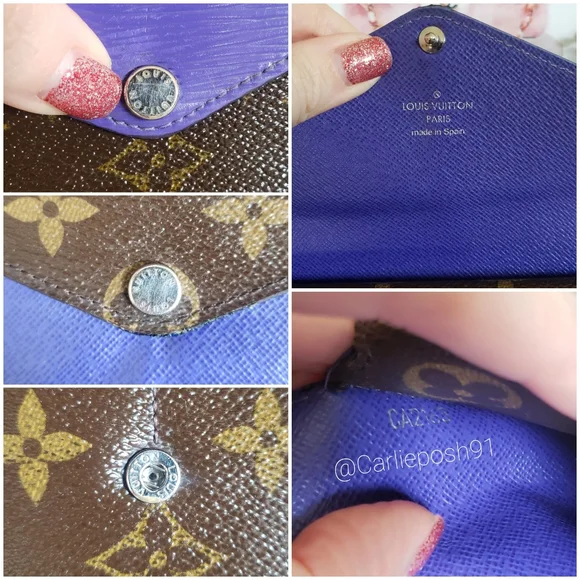 *SOLD* Authentic Pre-owned Louis Vuitton Marie Lou Monogram Epi Wallet - Picture 12 of 13